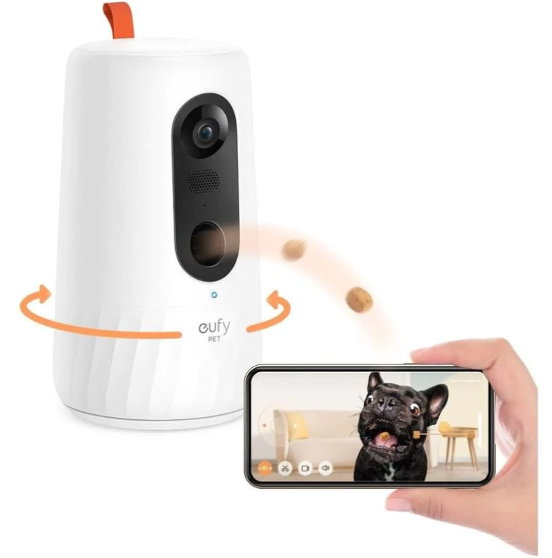 Eufy Pet Dog Camera 1080p 寵物攝影機+零食投食器 D605 (T7200)