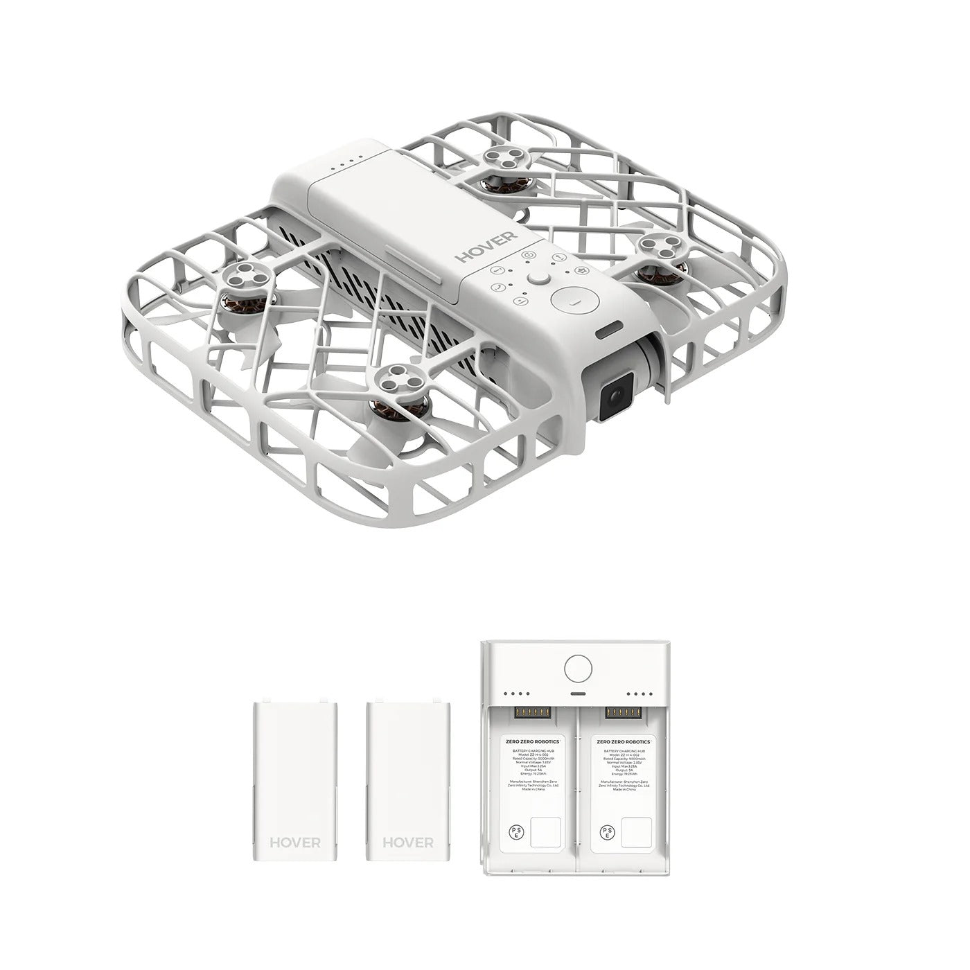 [全新] HoverAir X1 Smart 超輕飛行相機套裝 (2電池 + 雙位充電座)