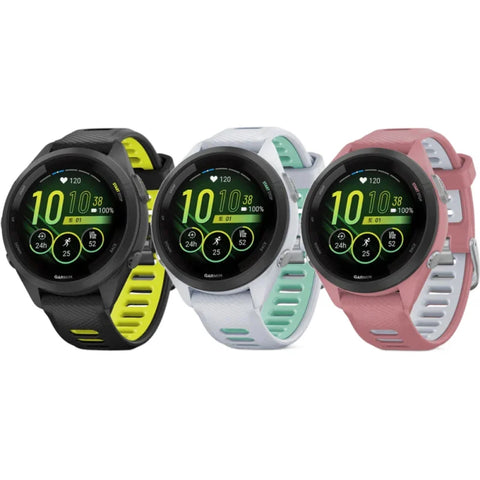 Garmin Forerunner 265S GPS智慧心率進階跑錶(3色)