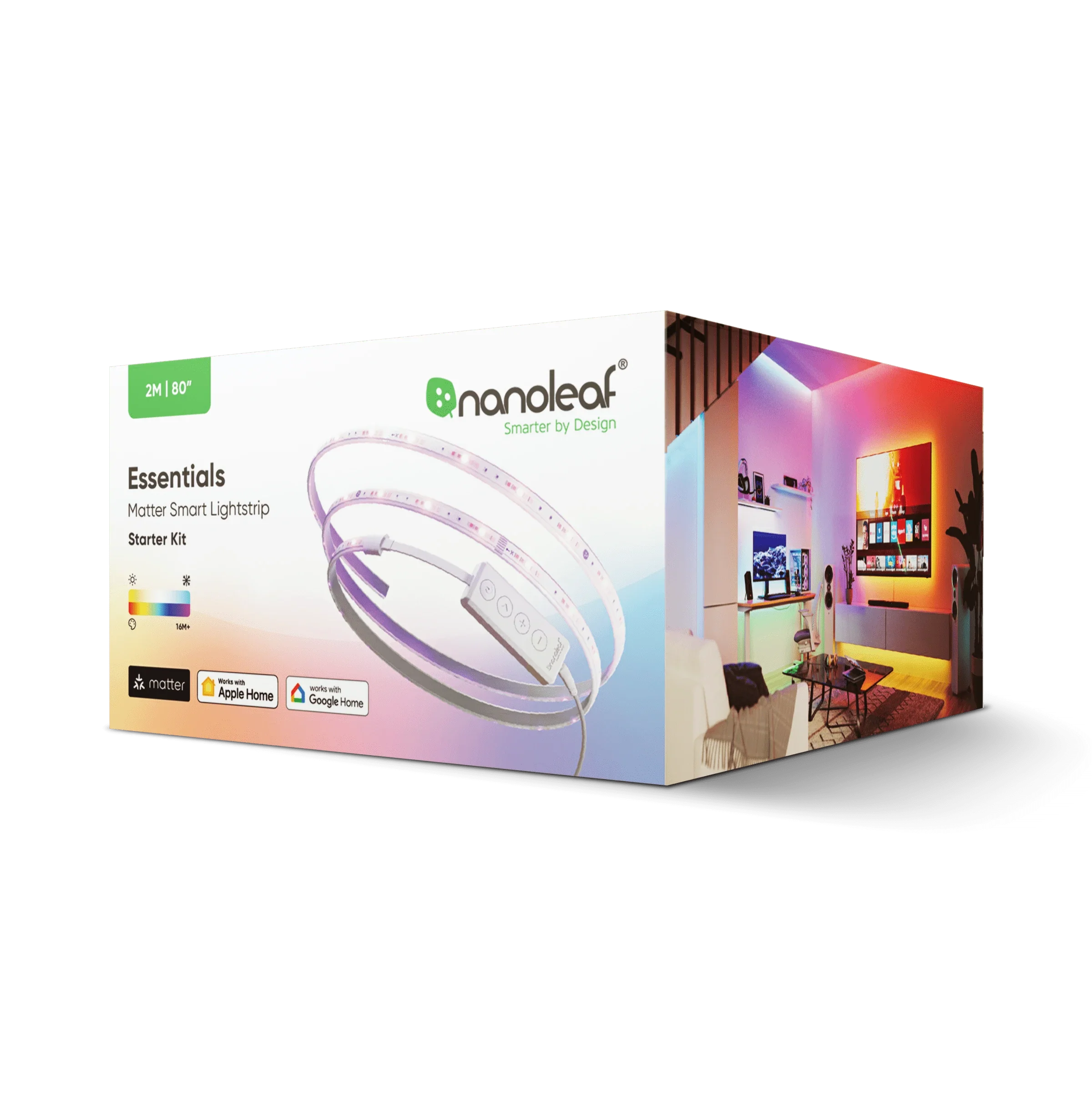 Nanoleaf Essentials Light Strips Starter Kit 智能燈帶套裝 (5M) - 香港行貨