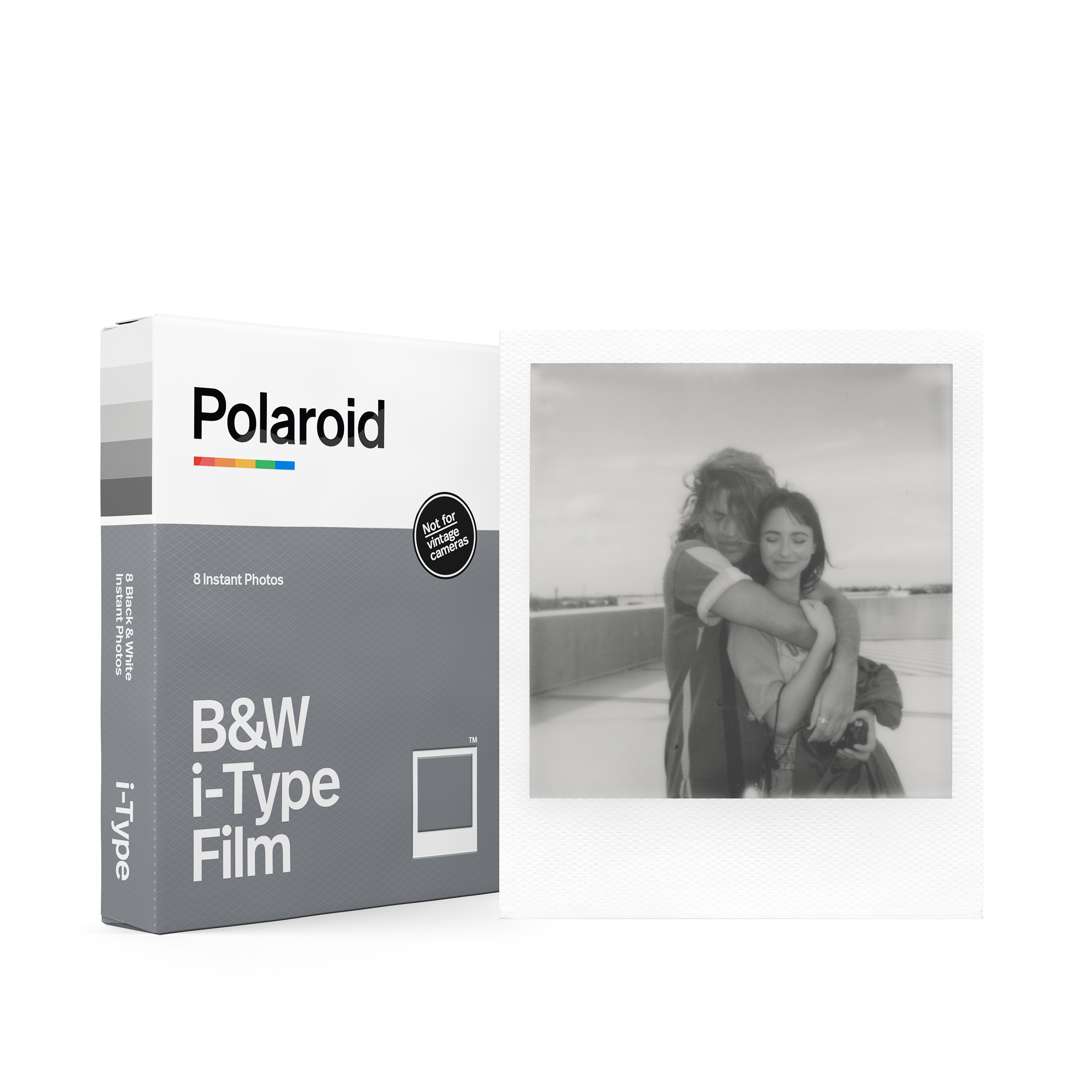 Polaroid B&W i-Type Film 白框 (6001)